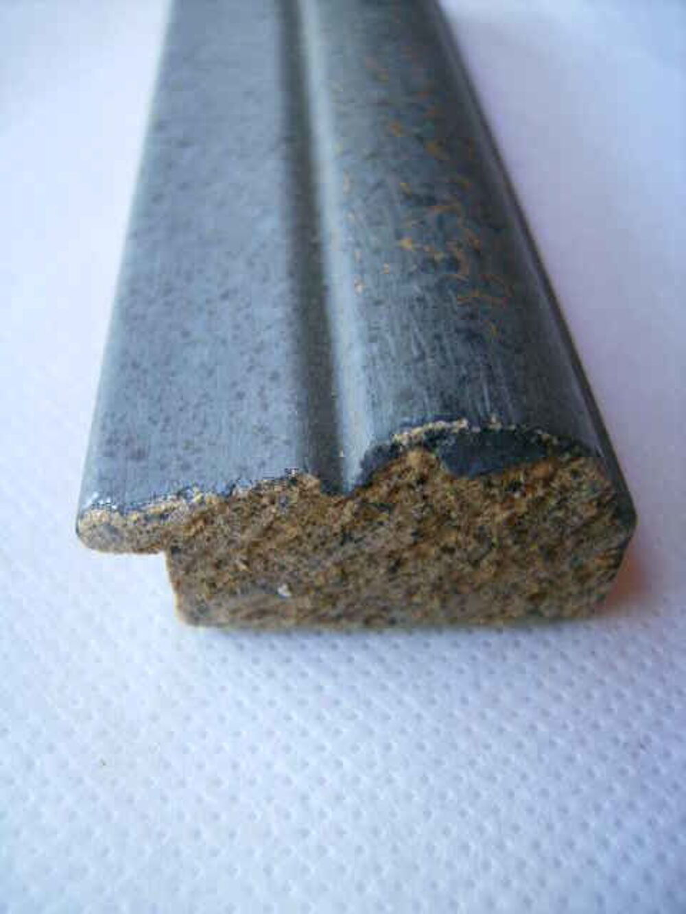 11m de baguettes bois de couleur gris et or pour cadres Décoration