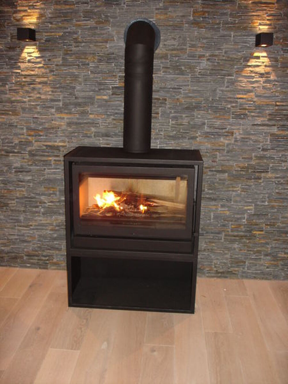 Poele a bois neuf 9kw Décoration