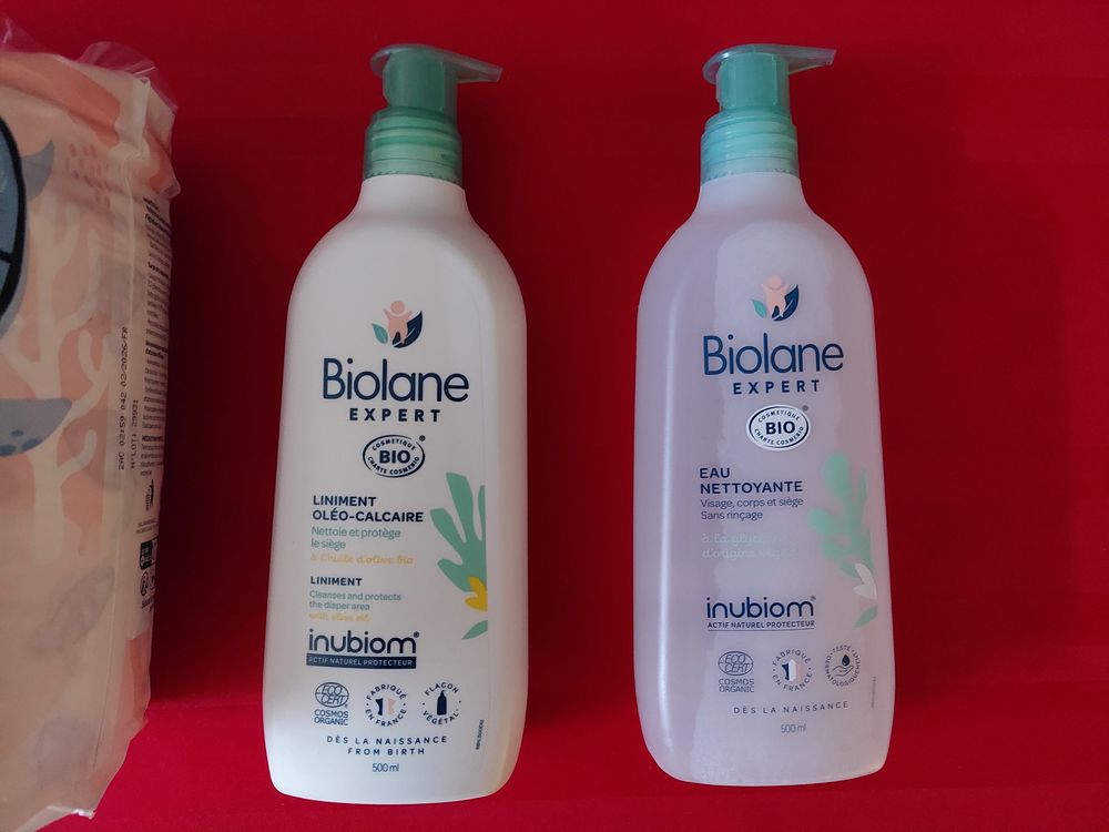Lot Biolane Expert ? Couches Taille 2 + Eau Nettoyante Inubi Puériculture
