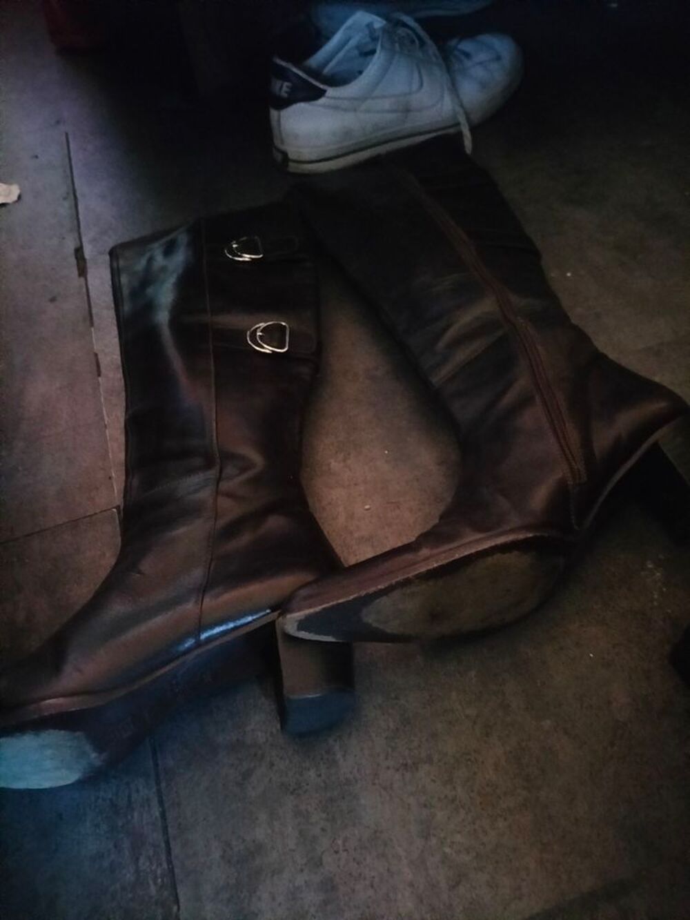Bottes tout cuir atelier mercadal pointure 38.5 tr&egrave;s bon &eacute;ta Chaussures