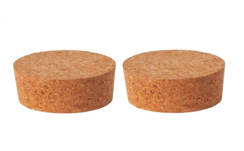 Lot de 2 Bouchons en lige coniques Bonde hauteur 33 mm, dia 2 Saumur (49)