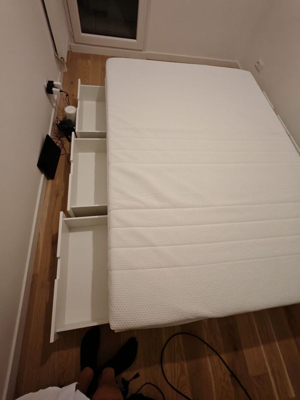 LIT 140 complet IKEA Nordli Meubles