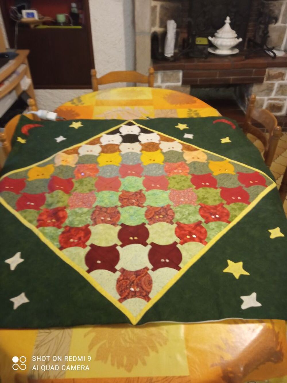 patchwork fait main Décoration