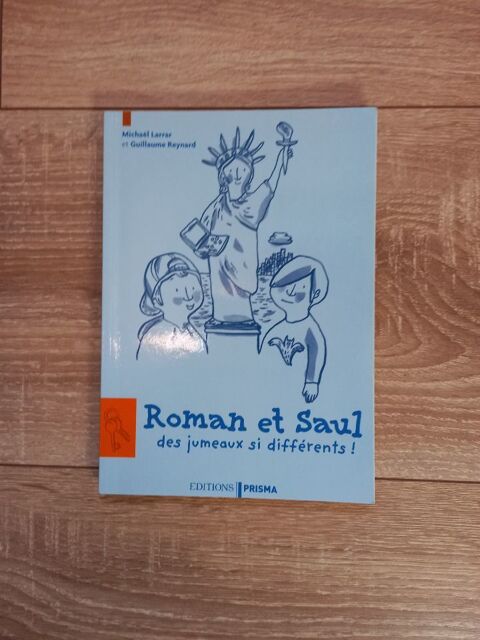 Livre  Roman et Saul des jumaux si différents  par Mickael L 4 Villiers (86)
