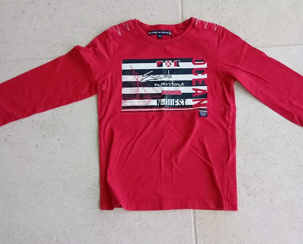 Polo et T-shirts, manches Longues &acirc;ge 6 ans Vtements enfants