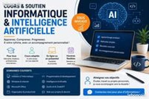   Cours & soutien en Informatique et Intelligence Artificielle 