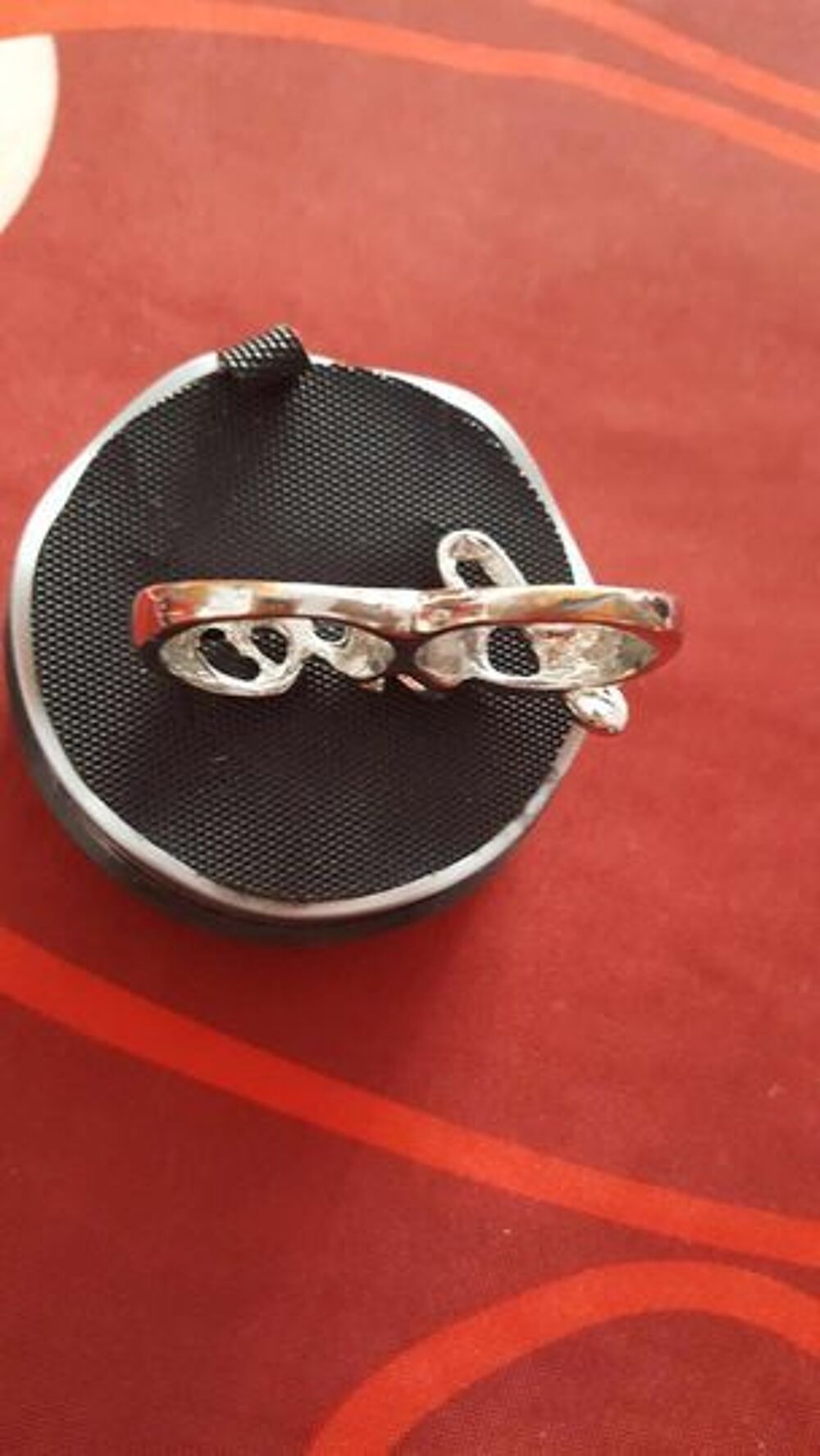  Bague LOVE duo argent&eacute;e neuve artisanale T 55-56 N&deg;1304 Bijoux et montres