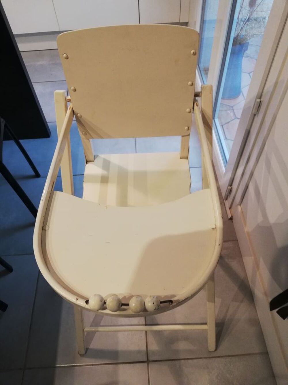 Chaise haute enfant vintage Mobilier enfants