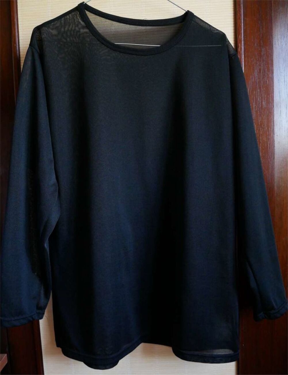 tunique mousseline noire Vêtements