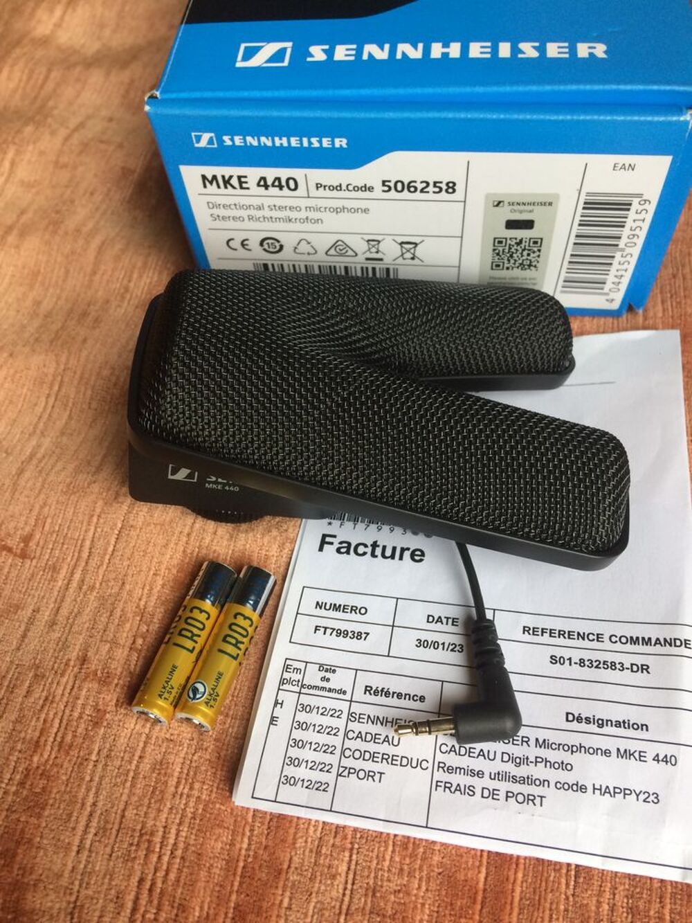 Microphone SENNHEISER MKE440: son de qualit&eacute; pour CAMERA Photos/Video/TV