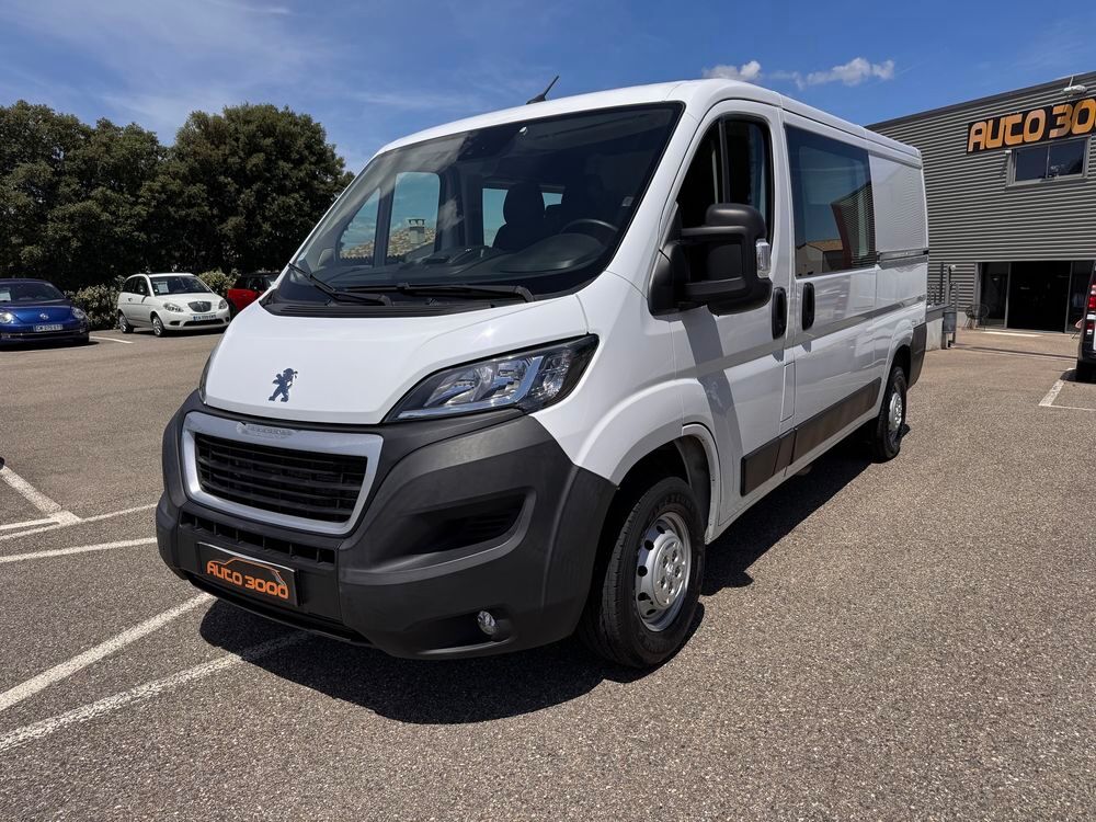 Boxer BOXER 2.2 HDI 140ch CABINE APPROFONDIE L2H1 7 PLACES ASPHAT 2022 occasion 84290 Sainte-C&eacute;cile-les-Vignes