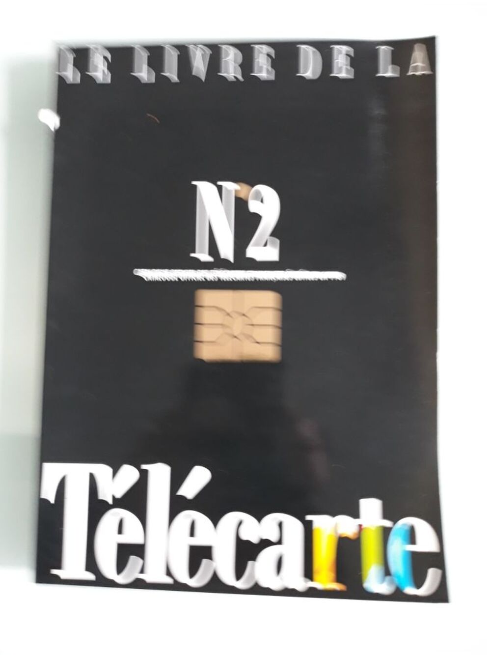 livre numero 2 officiel des telecartes 