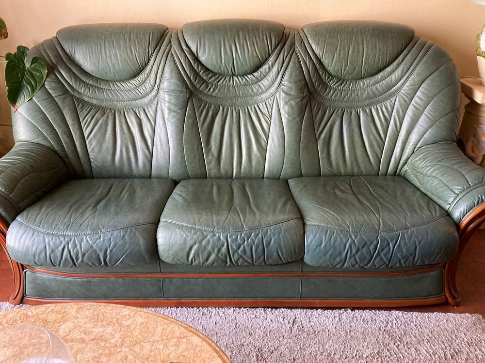 CANAPE CUIR ET FAUTEUILS Meubles