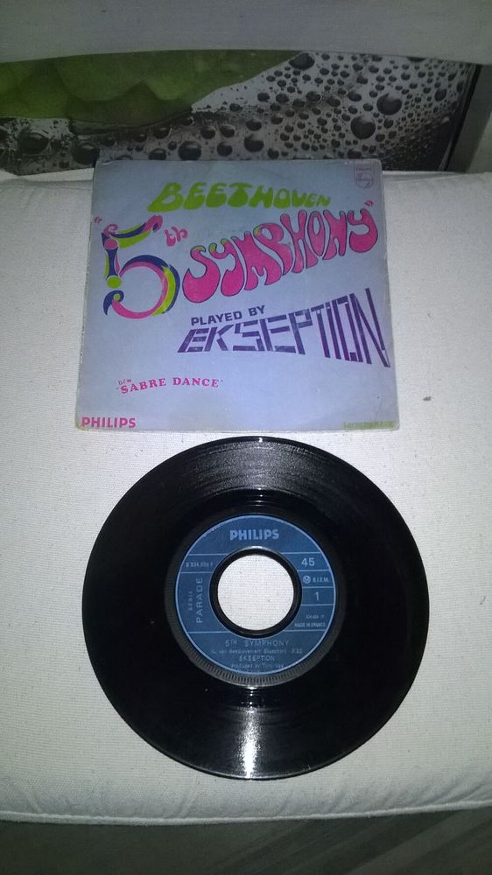 Vinyle 45 T Ekseption 
5th Symphony 
1972
Etat moyen
5t CD et vinyles