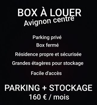  Parking / Garage � louer 14 m� Avignon