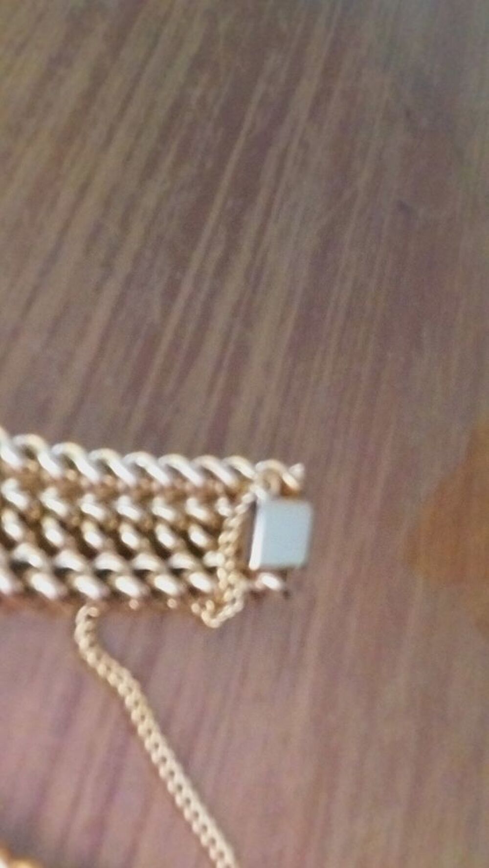 Bracelet en maille americaine Bijoux et montres