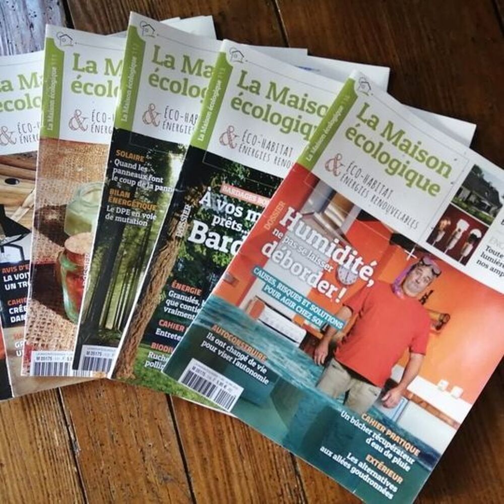 REVUES "La Maison Ecologique" Bricolage