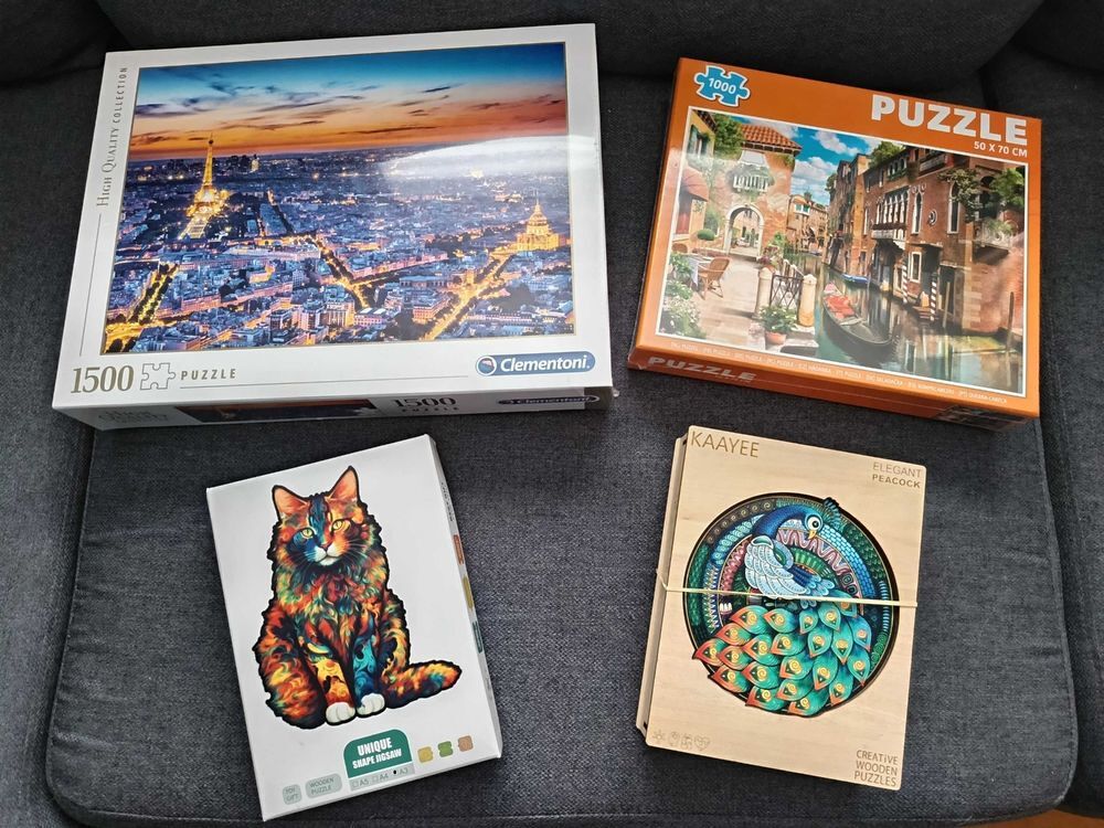 Lot de 4 puzzles Jeux / jouets