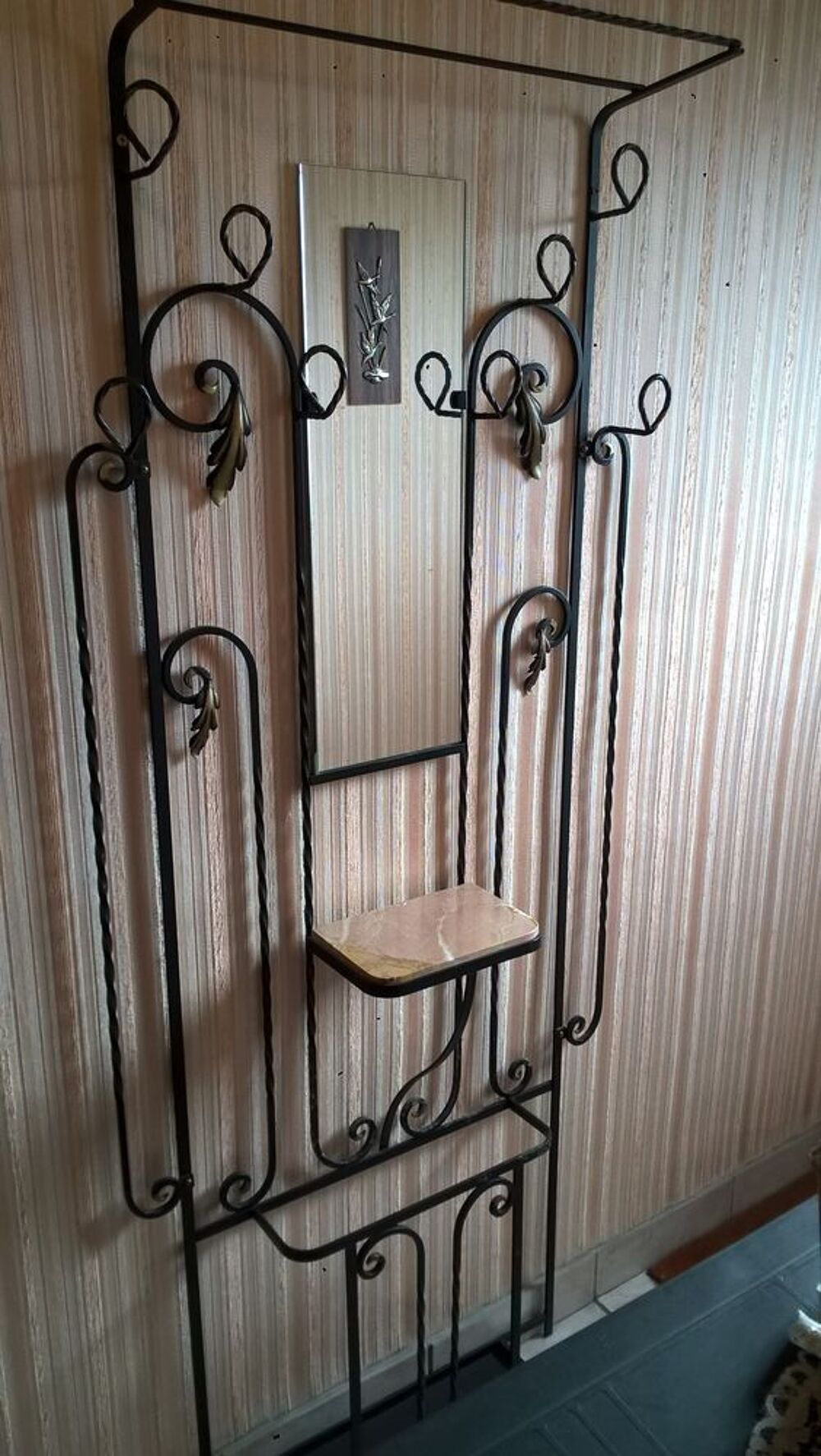 PORTE MANTEAU FER FORGE Décoration