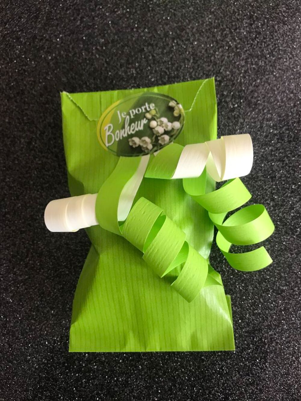 Muguet jolies fioles en verre Décoration