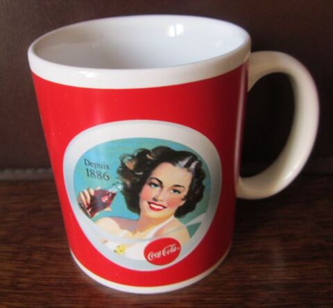 Pichet, Choppe, Tasse, Mug, céramique COCA 8 Sassenage (38)