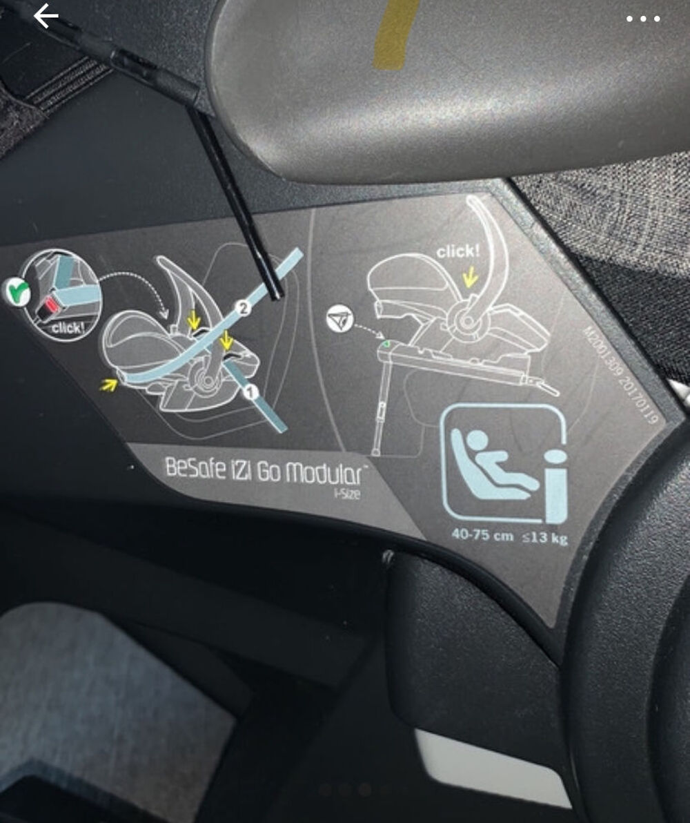 Cosy coque siege auto stokke besafe izi modular Puériculture