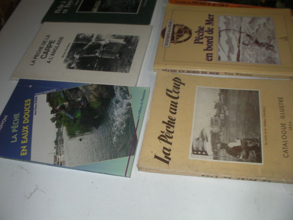 7 LIVRES DE P&Euml;CHE N&deg; 262 &agrave; 268 Sports