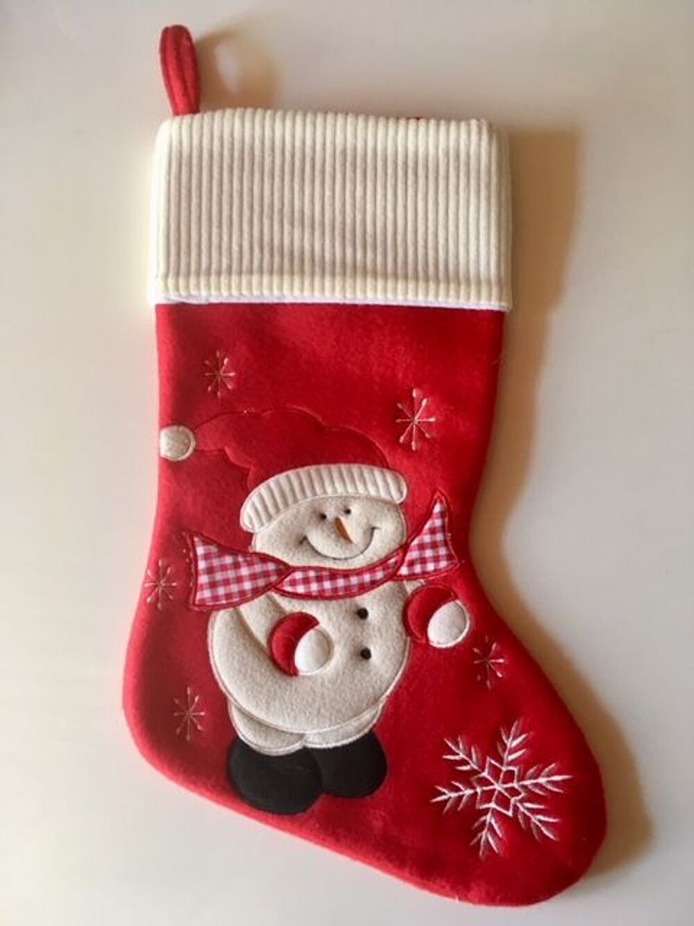 CHAUSSETTE DE NO&Euml;L FRANCKY CANADIEN Décoration