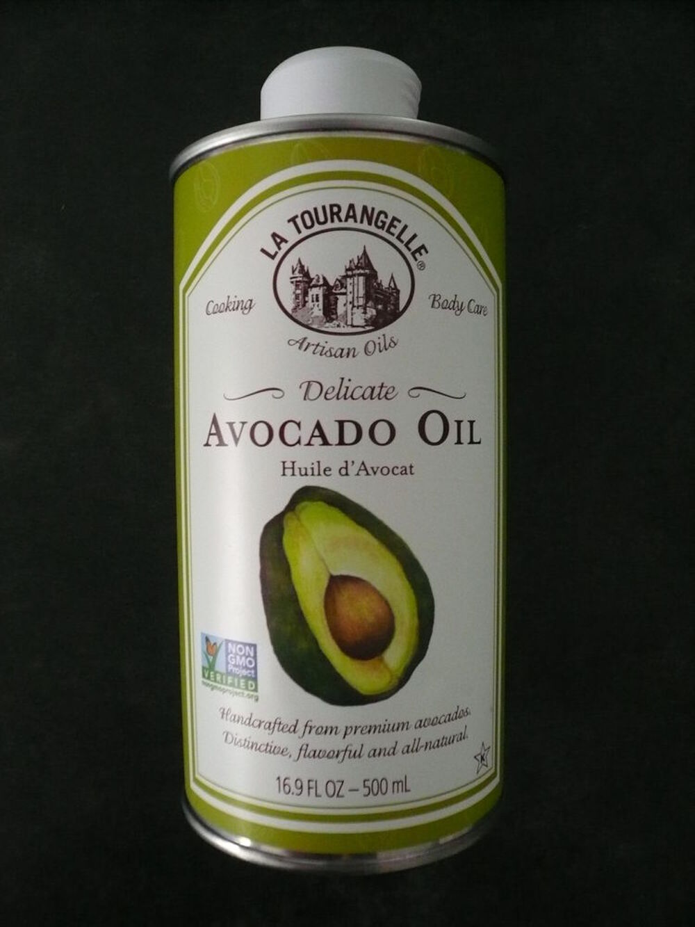 Bidon huile d'avocat La Tourangelle US 