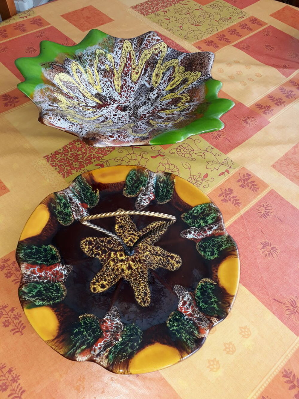 Plateau de fromage et corbeille &agrave; fruits Cuisine