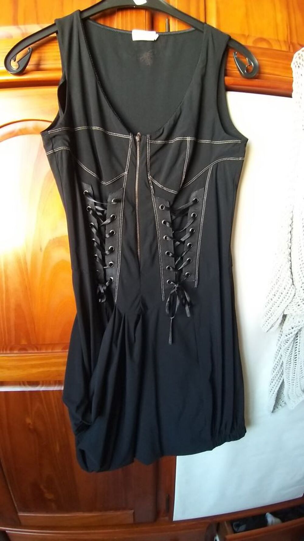 robe noire style gothique Vtements