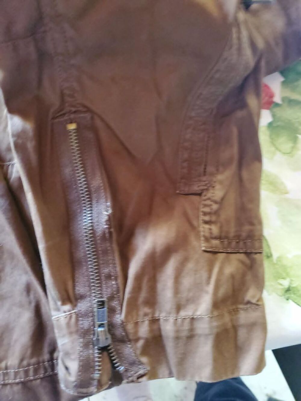 PANTALON FEMME MARRON T36 RALPH LAUREN Vêtements