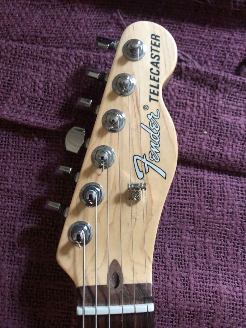 FENDER TELECASTER MX - UPGRAD&Eacute;E (micros US + MANCHE US) Instruments de musique