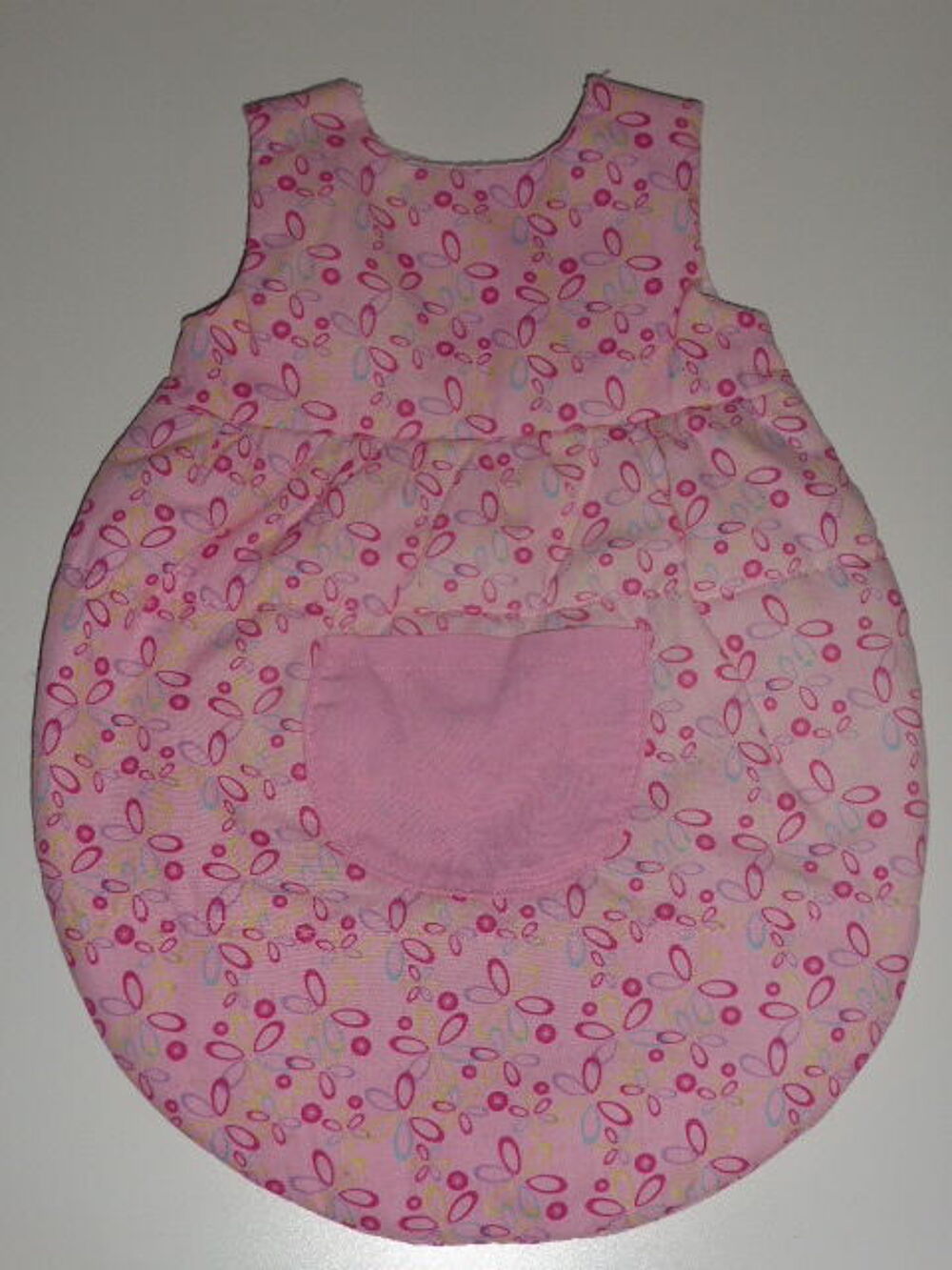 Turbulette gigoteuse rose pour poup&eacute;e de 36 cm Jeux / jouets