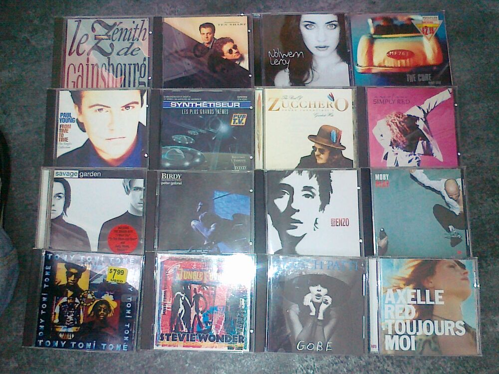 divers " Cd audio " &agrave; l'unit&eacute; Audio et hifi