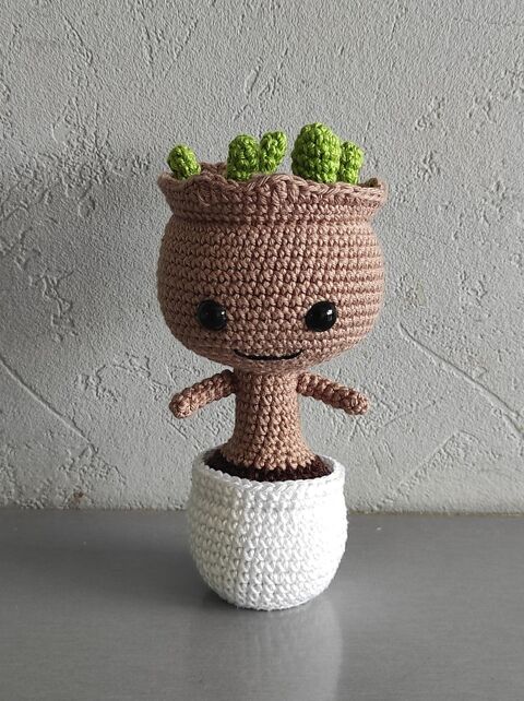 Amigurumi b�b� groot au crochet 10 Bl�nod-l�s-Pont-�-Mousson (54)