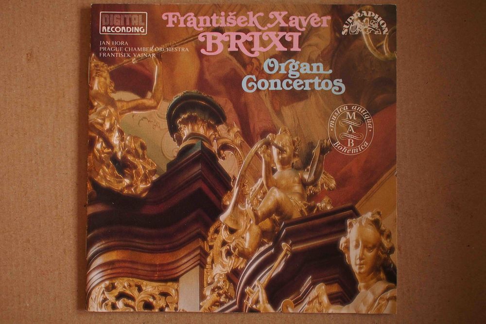 Frantisek Xaver BRIXI - Organ concertos, CD et vinyles