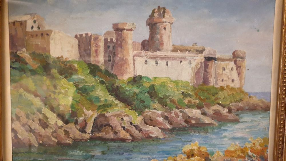 Peinture aquarelle Le Fort la Latte 