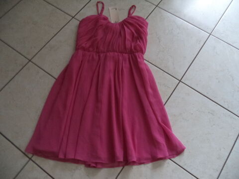 Jolie robe rose  bretelles 12 Perros-Guirec (22)