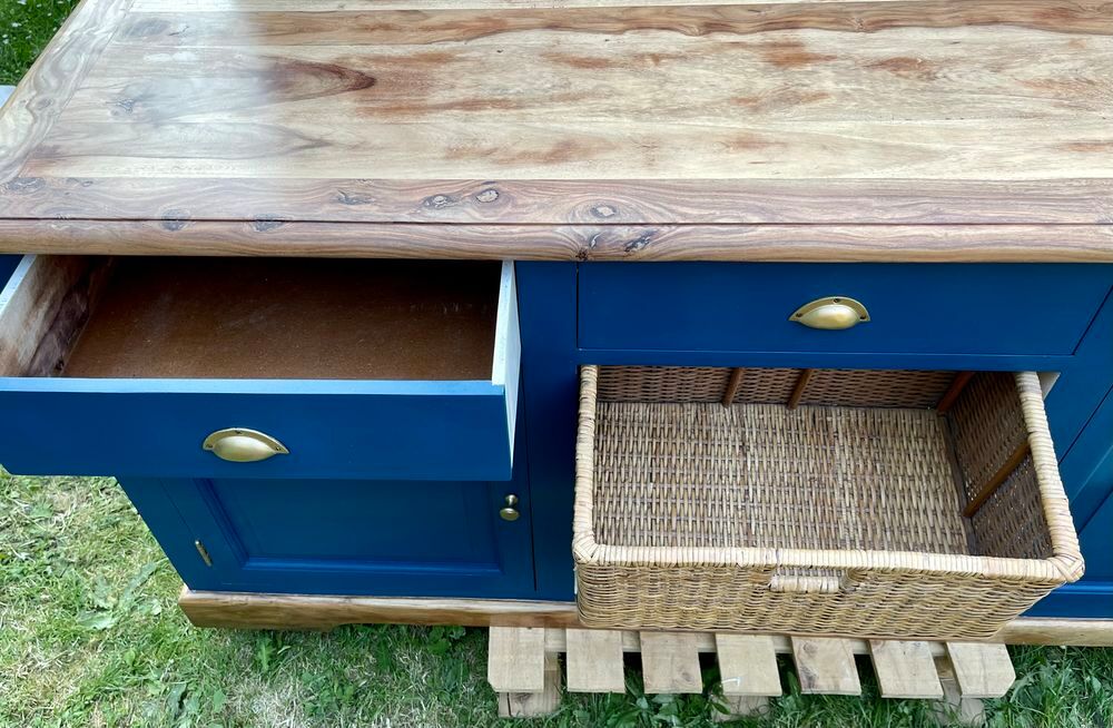 Buffet en bois exotique massif Meubles