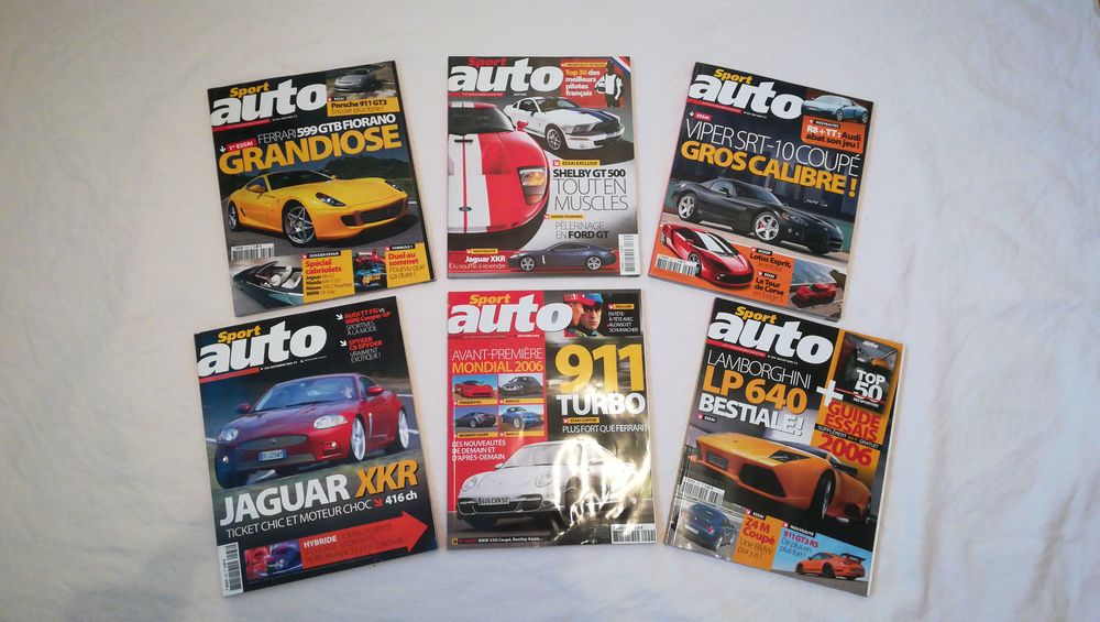 MAGAZINES "SPORT AUTO" 