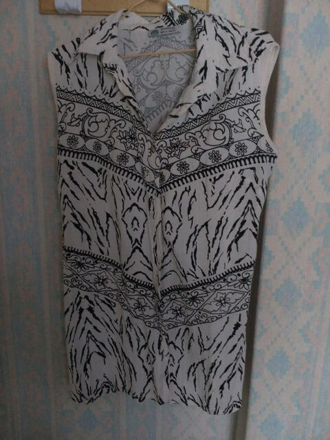 Chemisier long sans manche en coton taille L 44 5 Marcq-en-Bar�ul (59)