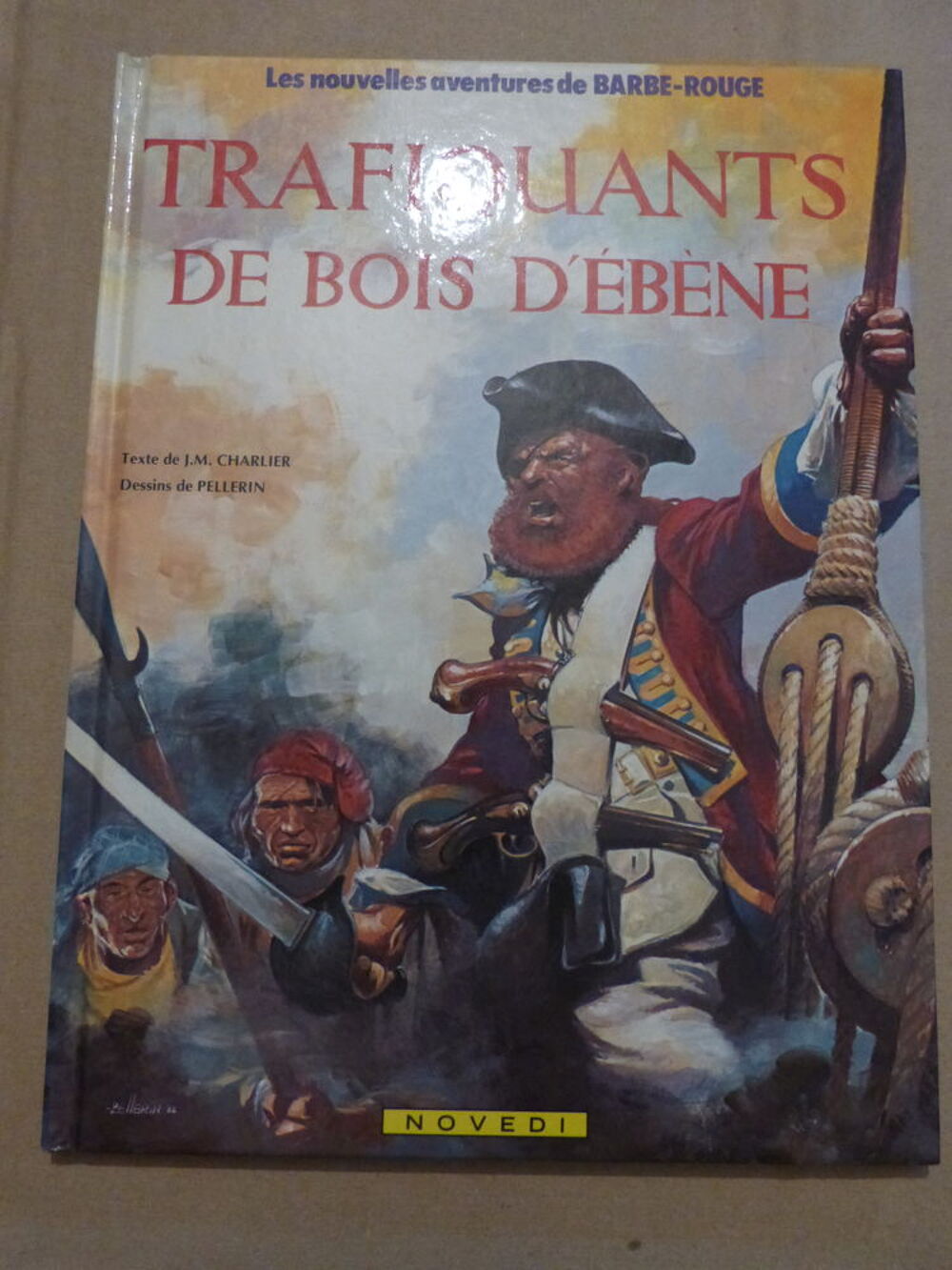 BD BARBE ROUGE d&eacute;dicac&eacute;e P. PELLERIN Livres et BD