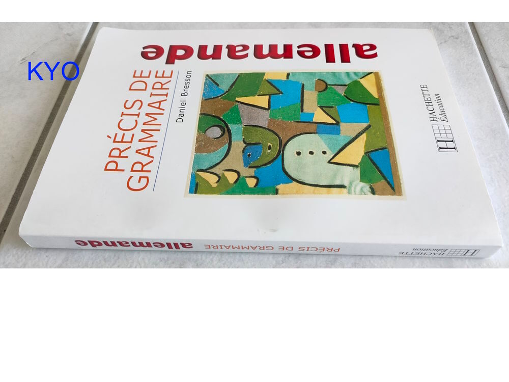 Pr&eacute;cis Grammaire Allemande Daniel Bresson - Manuel scolaire Livres et BD