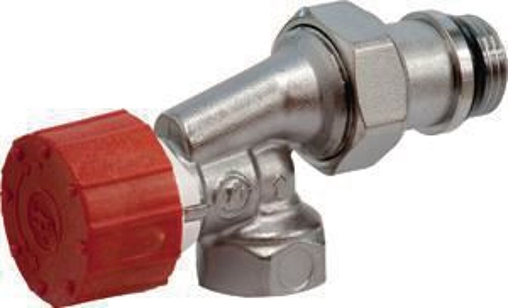 Ensemble complet T&ecirc;te thermostatique GIACOMINI avec raccord d&eacute;part et retour NEUF Bricolage