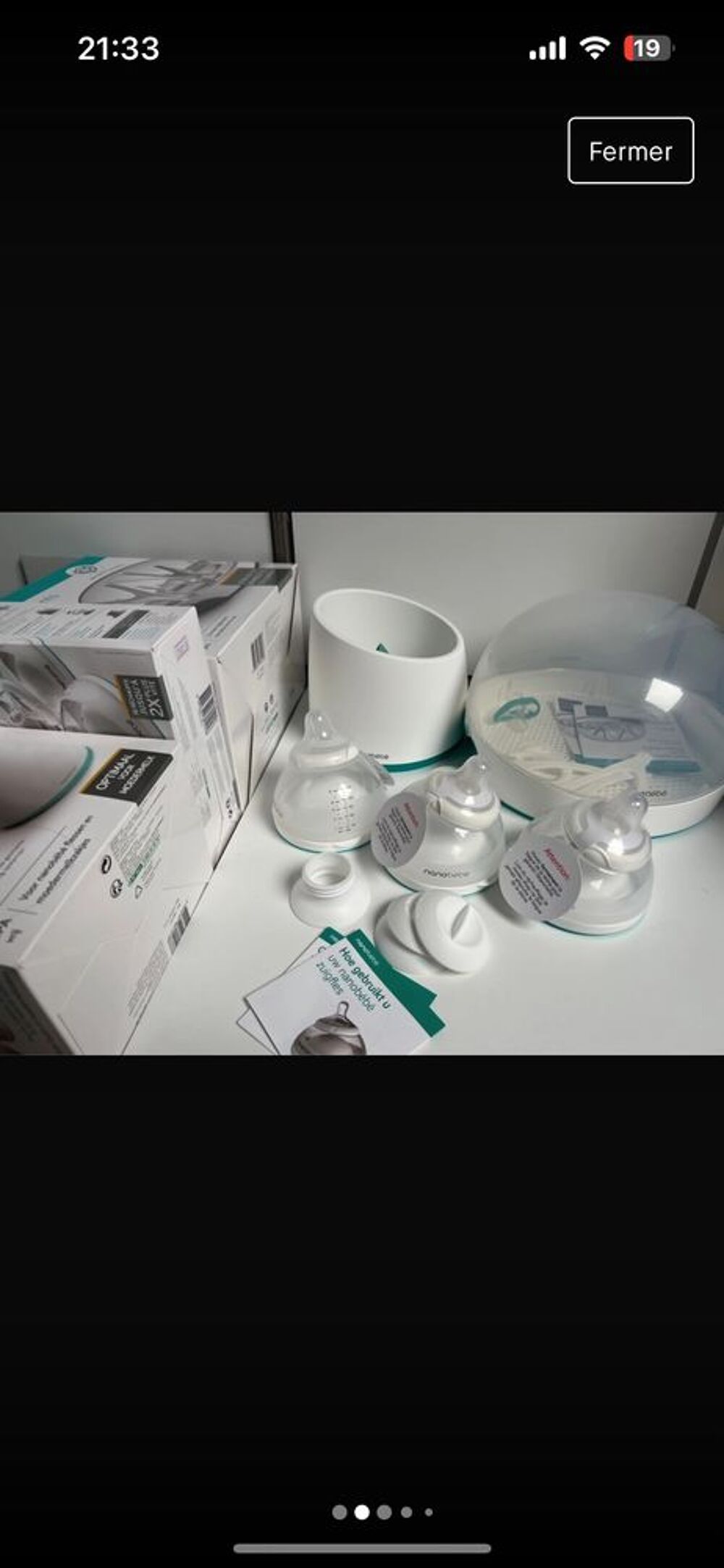 kit biberons chauffe biberons st&eacute;rilisateur Puériculture
