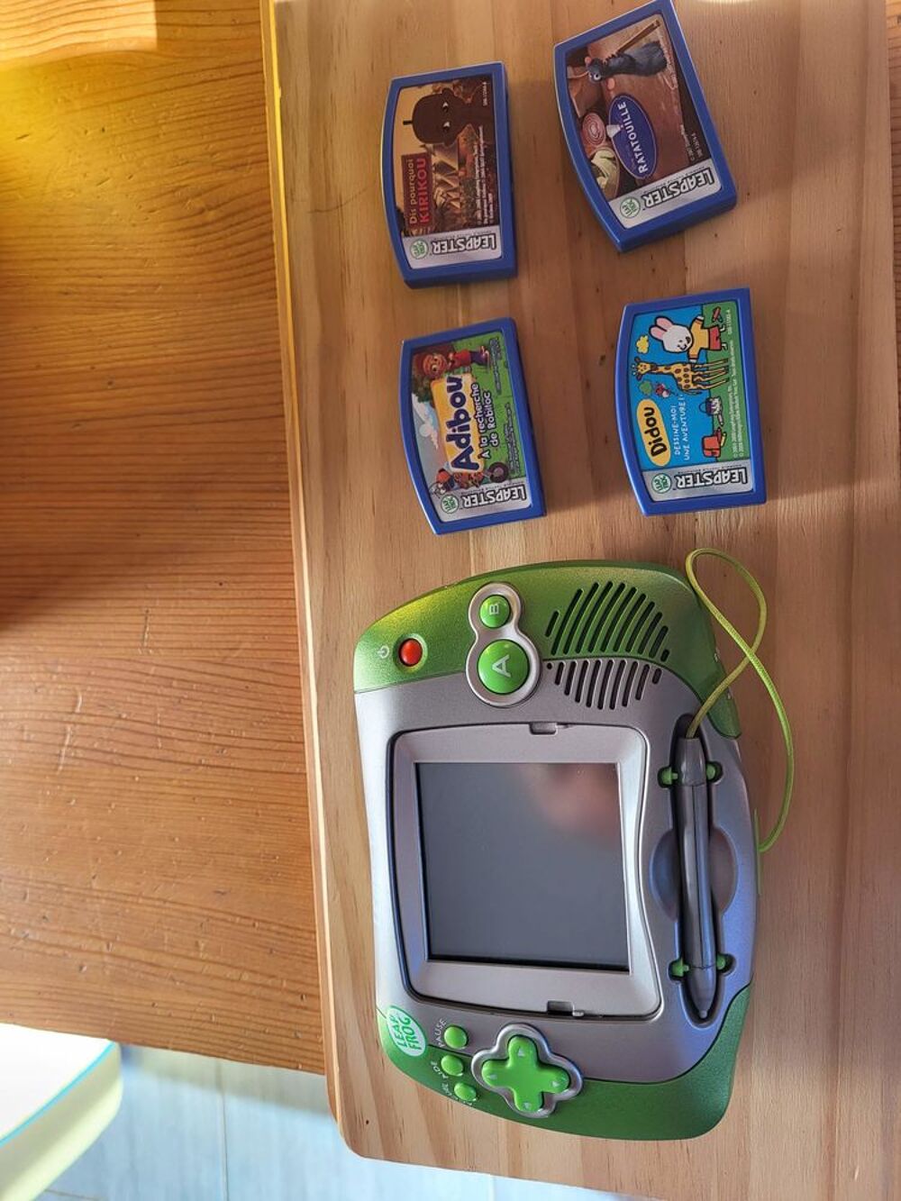 Console enfant jeu leapster Consoles et jeux vidos