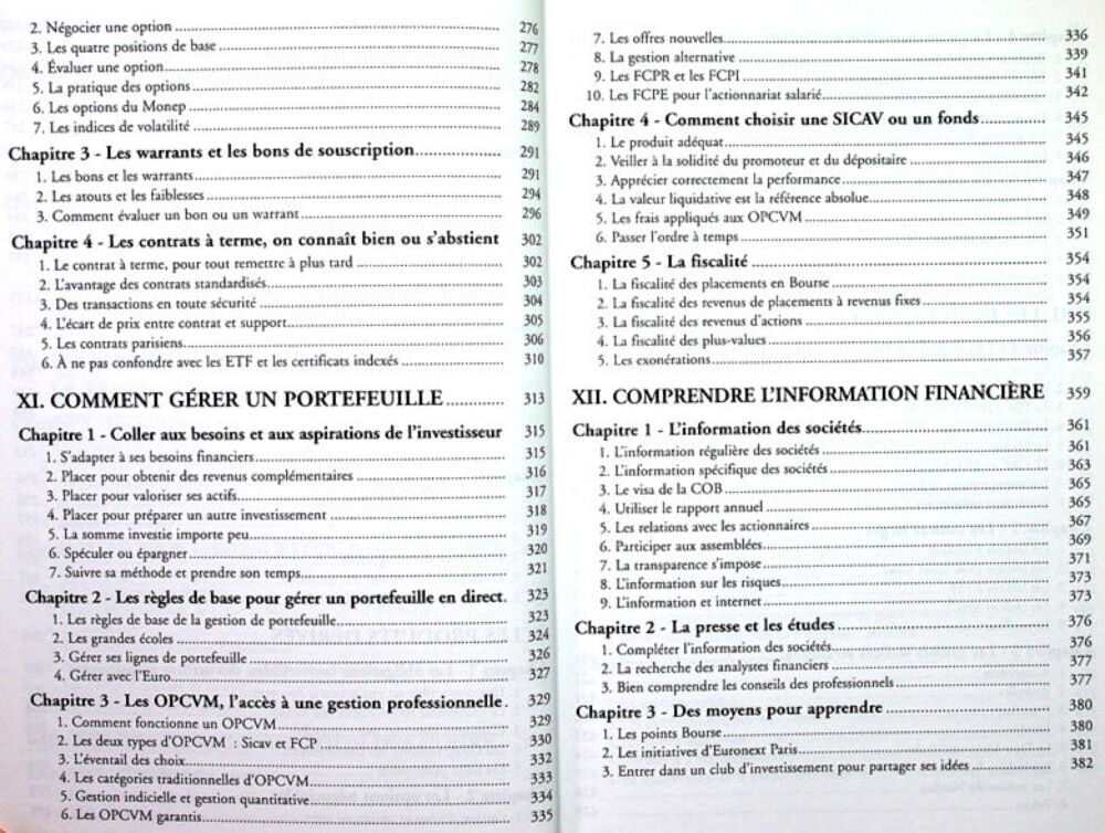 TOUT SAVOIR SUR LA BOURSE de Didier Vitrac (Trading, Sicav, Livres et BD
