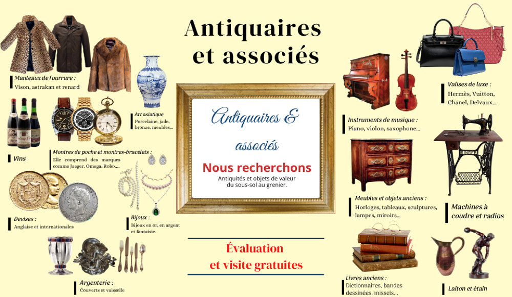   Antiquaire : Estimations, Successions et Débarras 