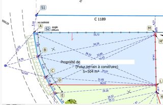  Terrain � vendre 504 m�
